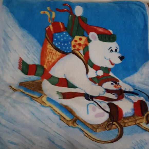 Christmas Throw Blanket - Picture 2 of 8